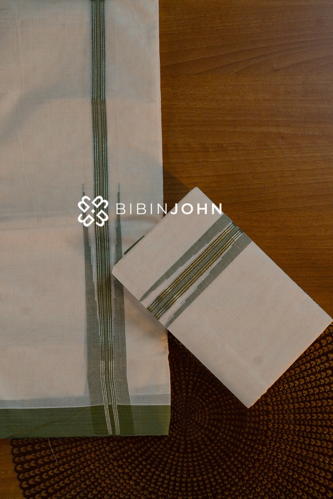 Cotton Dhoti For Men Off White BJ1002
