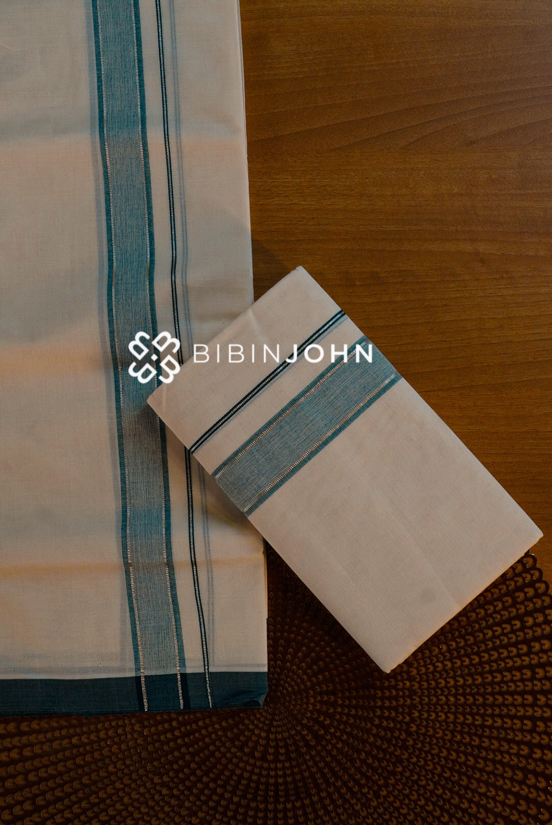 Cotton Dhoti For Men Off White BJ1000
