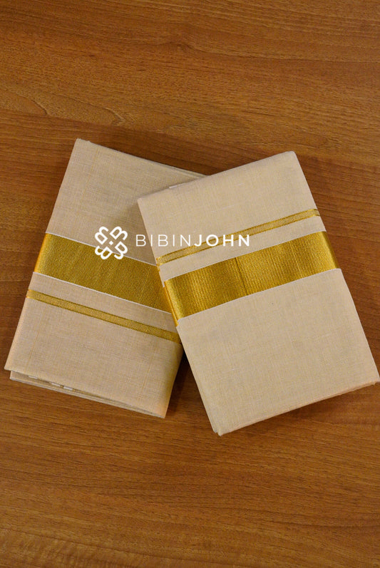 Cotton Tissue Dhoti For Men BJ1008