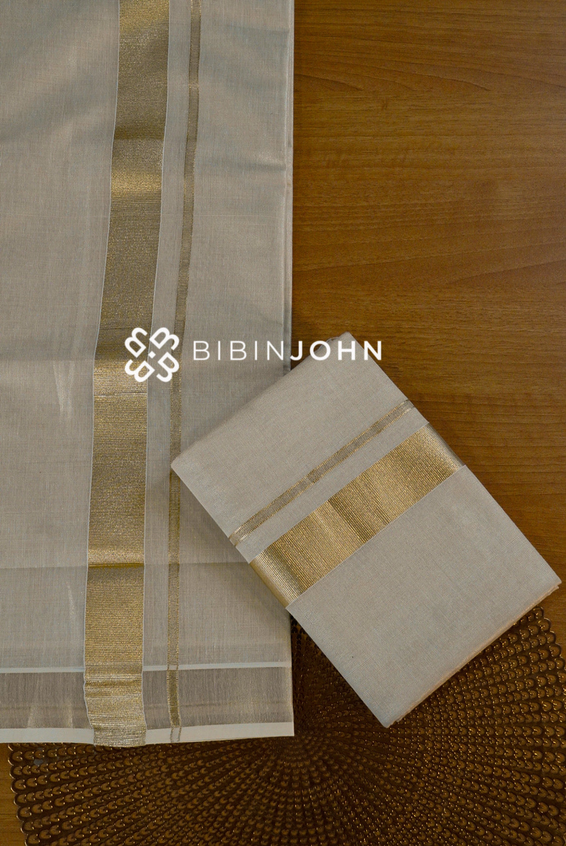 Cotton Tissue Dhoti For Men BJ1009