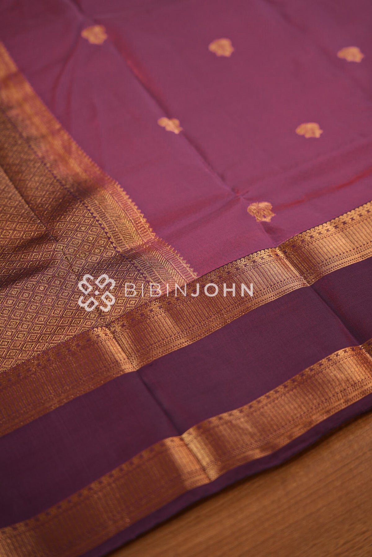 Semi Silk Saree For Women Rani Pink PALLU