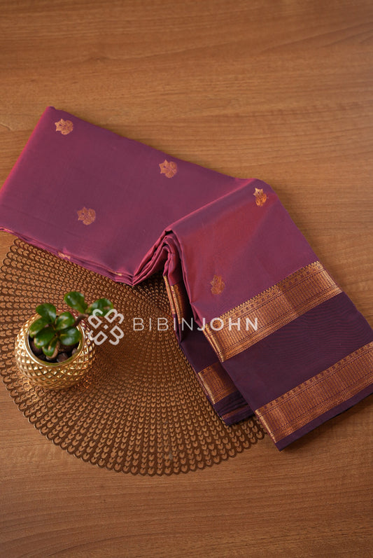 Semi Silk Saree For Women Rani Pink