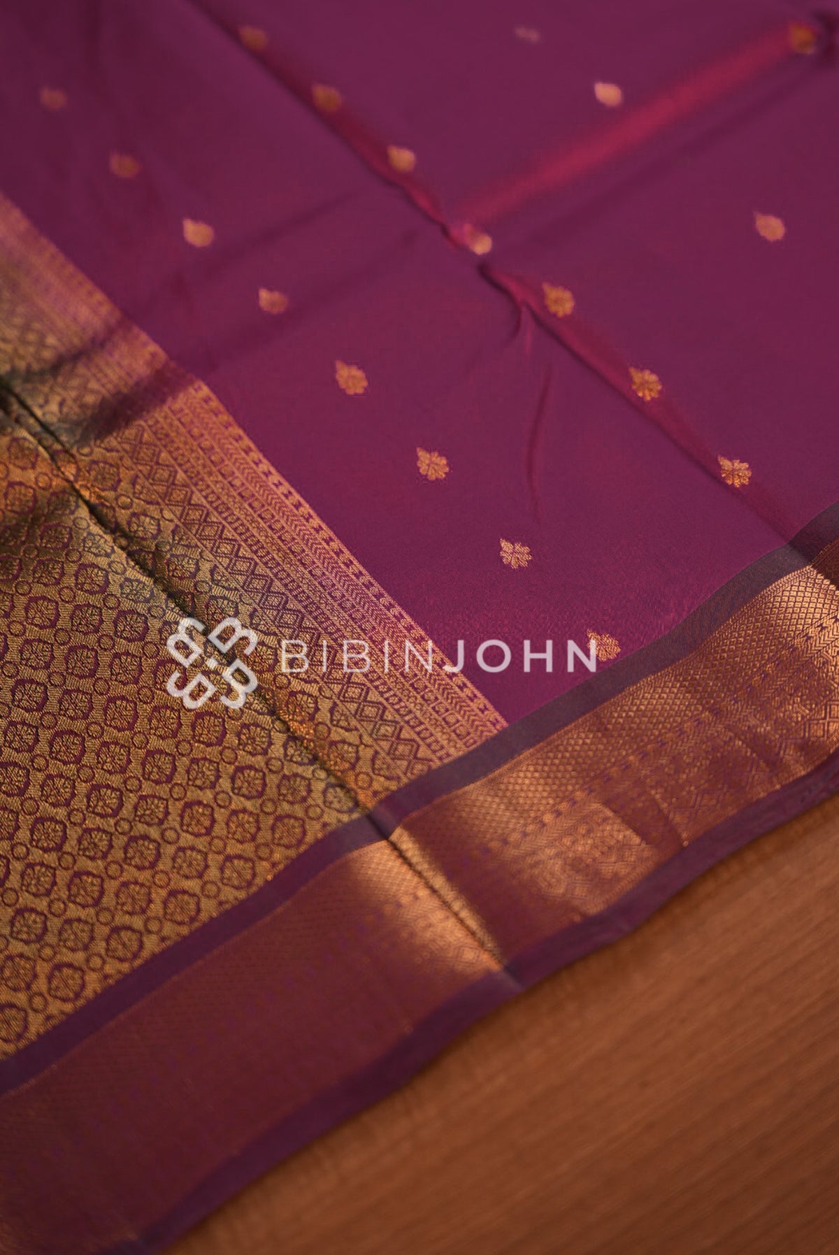 Silk Saree For Women Magenta PALLU