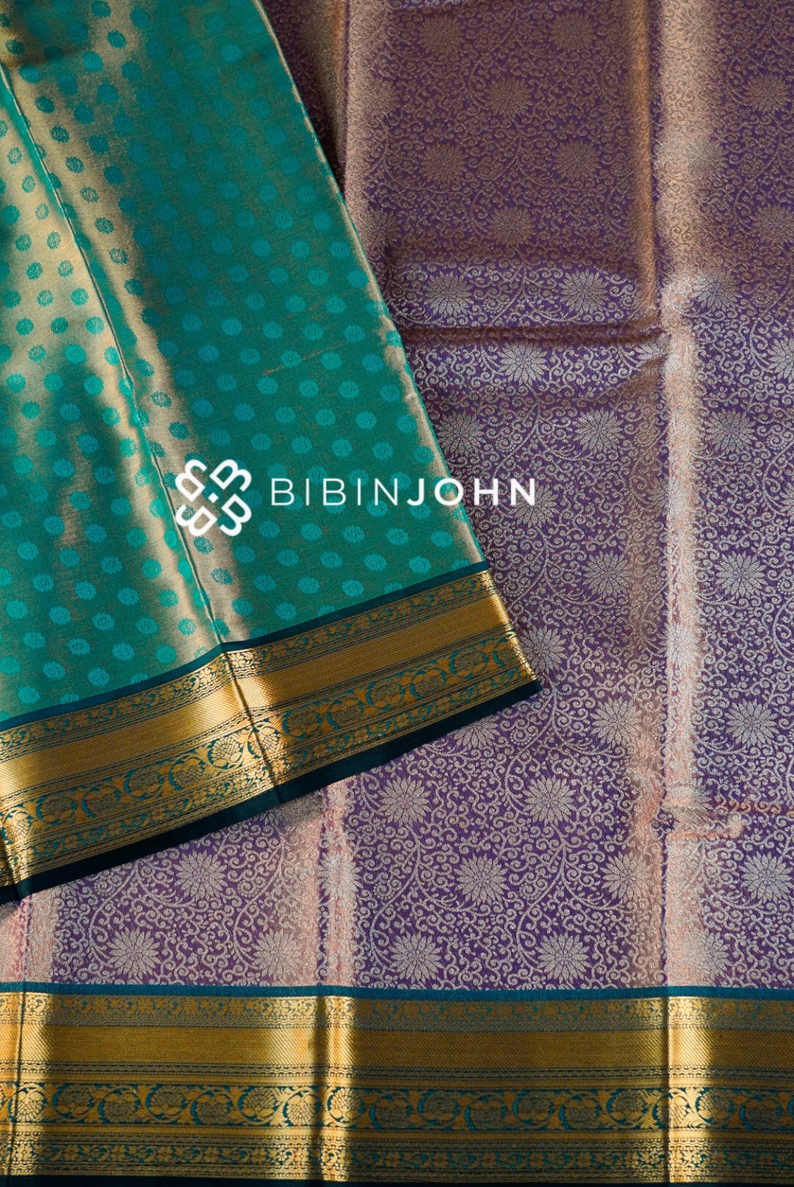 Semi Silk Saree For Women Dusty Mauve  CLOSE VIEW