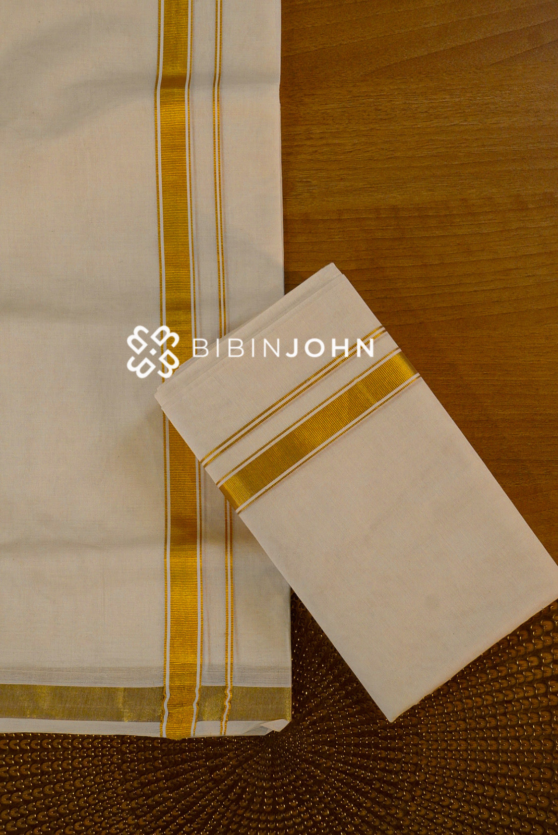 Cotton Dhoti For Men Off White BJ1534