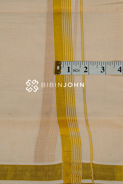Cotton Dhoti For Men Off White BJ1537