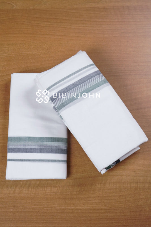 Cotton Dhoti For Men White BJ1742