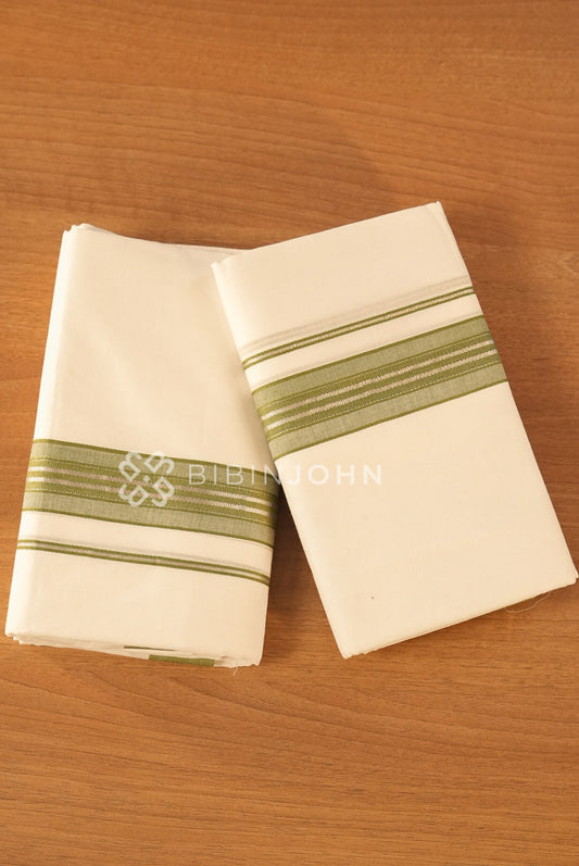 Cotton Dhoti For Men White BJ1813