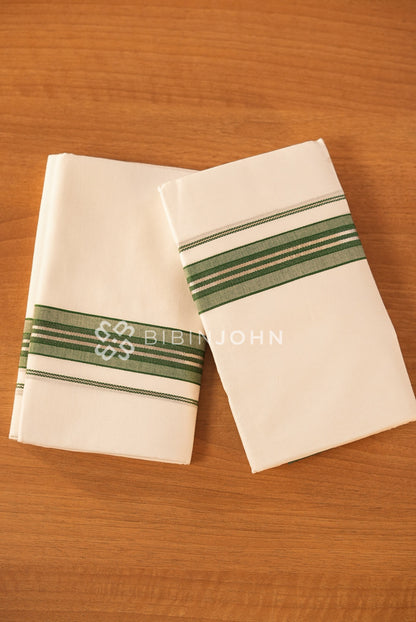 Cotton Dhoti For Men White BJ1815