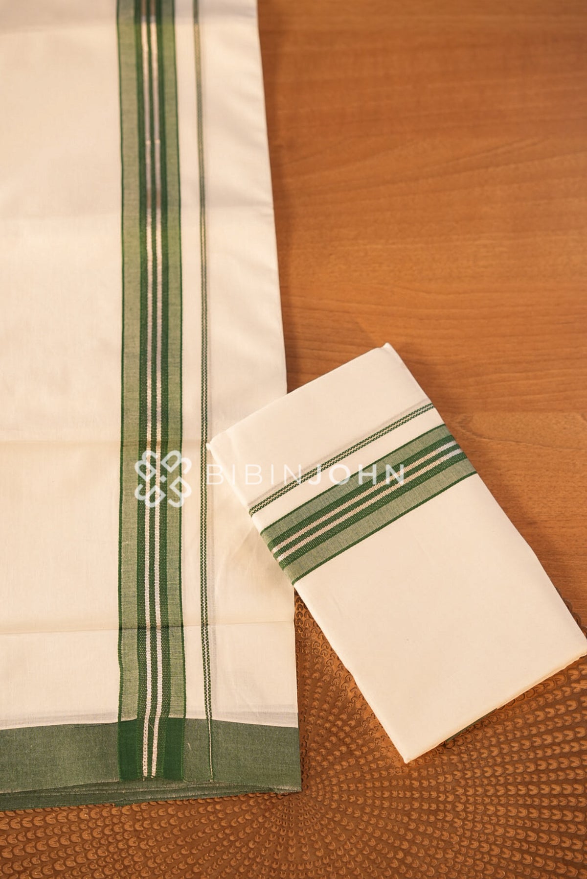 Cotton Dhoti For Men White BJ1815