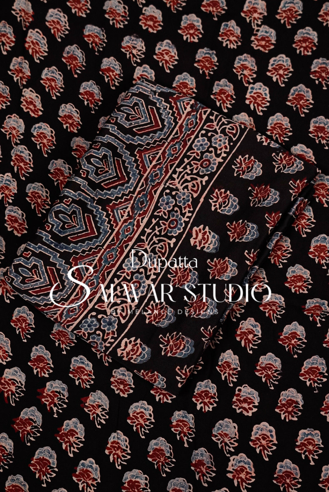 Modal Ajrakh Unstitched Salwar Suits AC0039