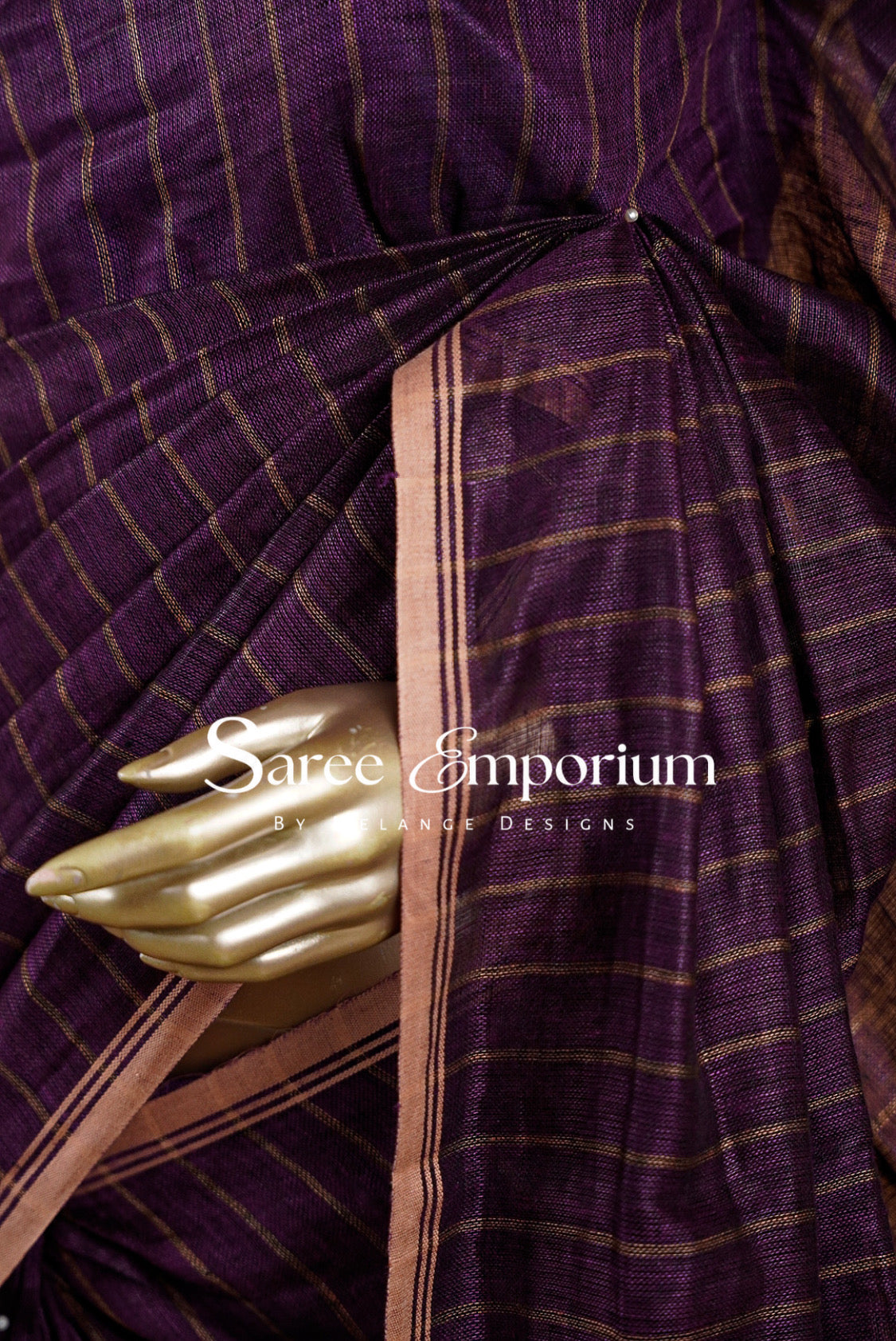 Linen Sarees MDS0065