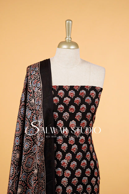 Modal Ajrakh Unstitched Salwar Suits AC0039