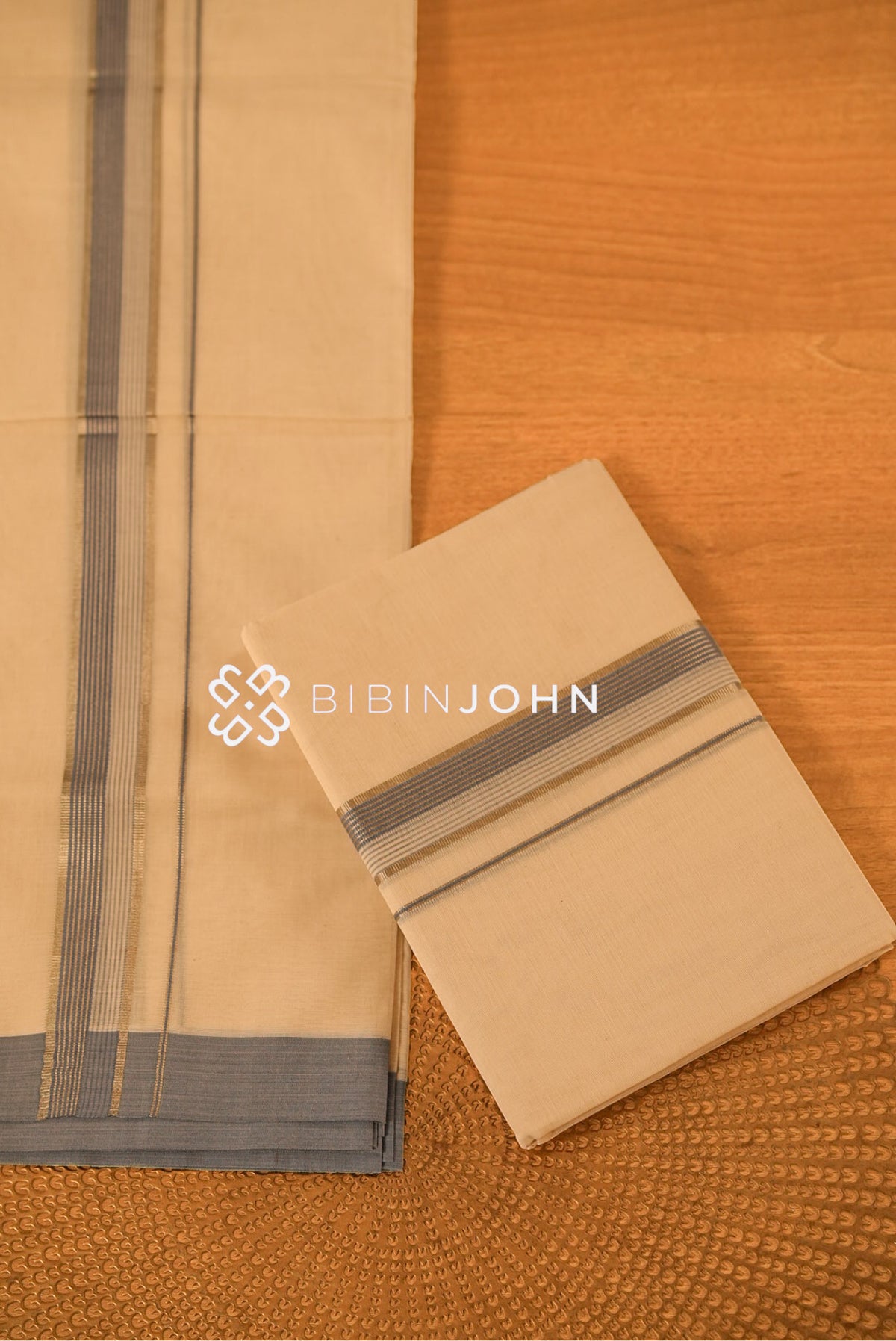 Cotton Dhoti For Men Off White BJ2641
