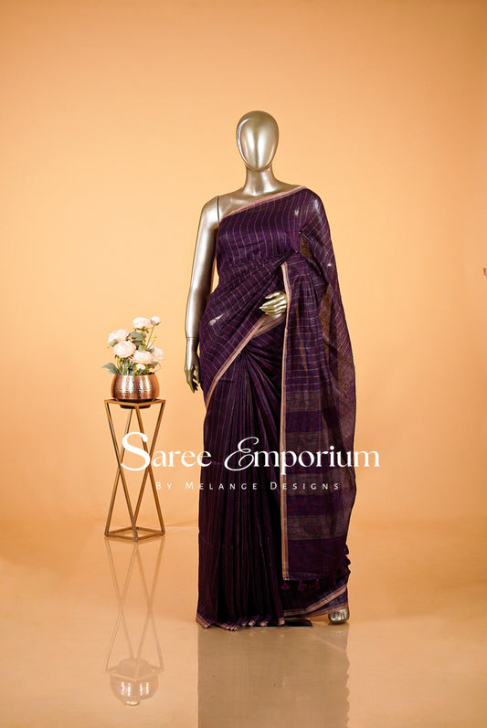 Linen Sarees MDS0065