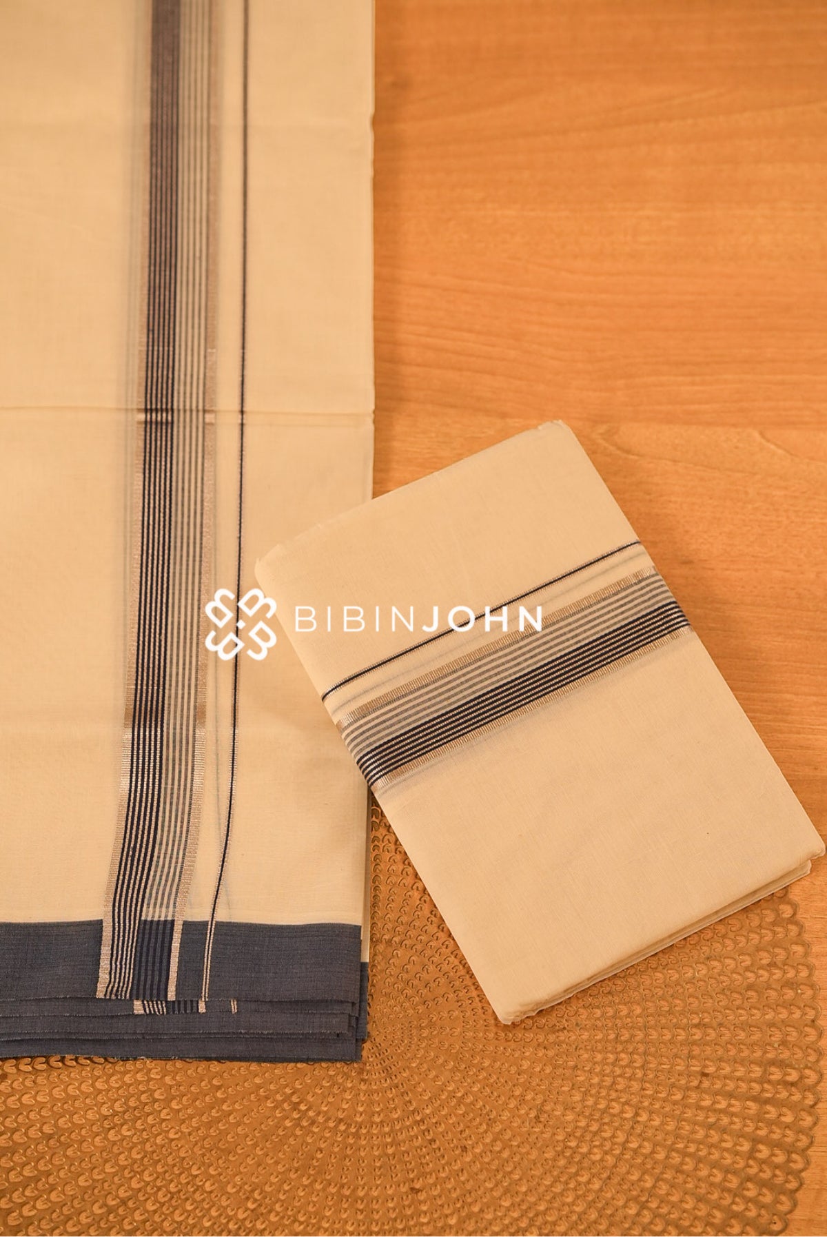 Cotton Dhoti For Men Off White BJ2643