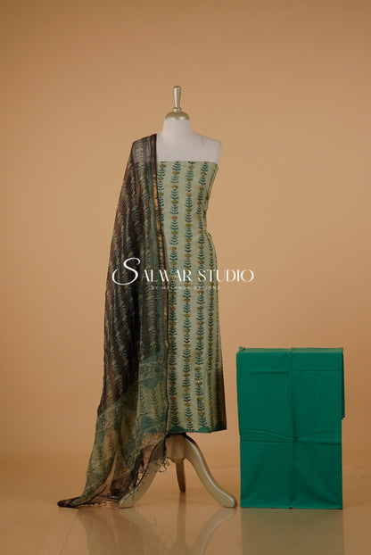 Pure Printed Cotton Unstitched Salwar Suits AC0080