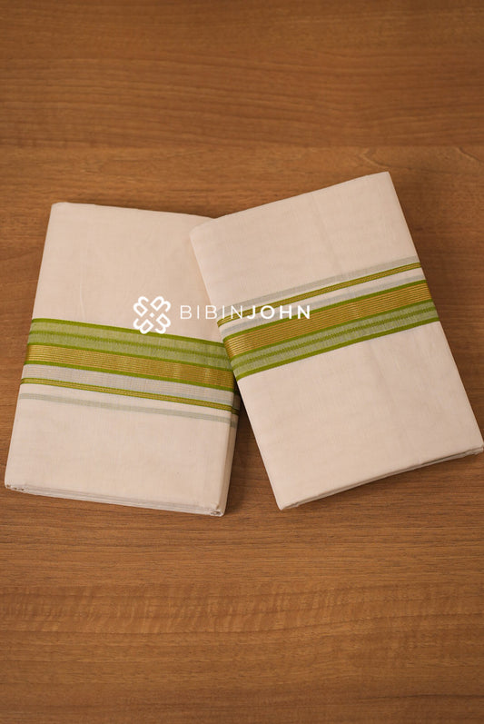 Cotton Dhoti For Men Off White BJ2266