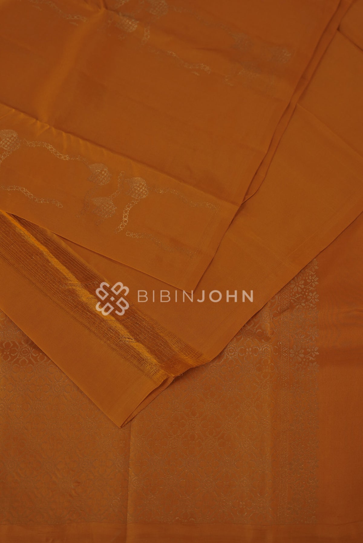 Silk Saree For Women Burnt Orange BJ2294