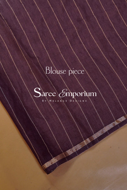 Chanderi Embroidery Saree For Women MDS0252