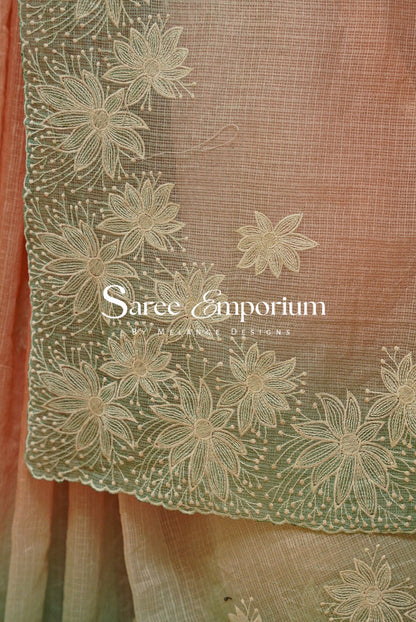 Cotta Embroidery Saree For Women MDS0257