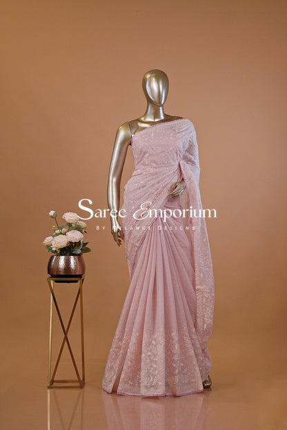 Cotta Embroidery Saree For Women MDS0261