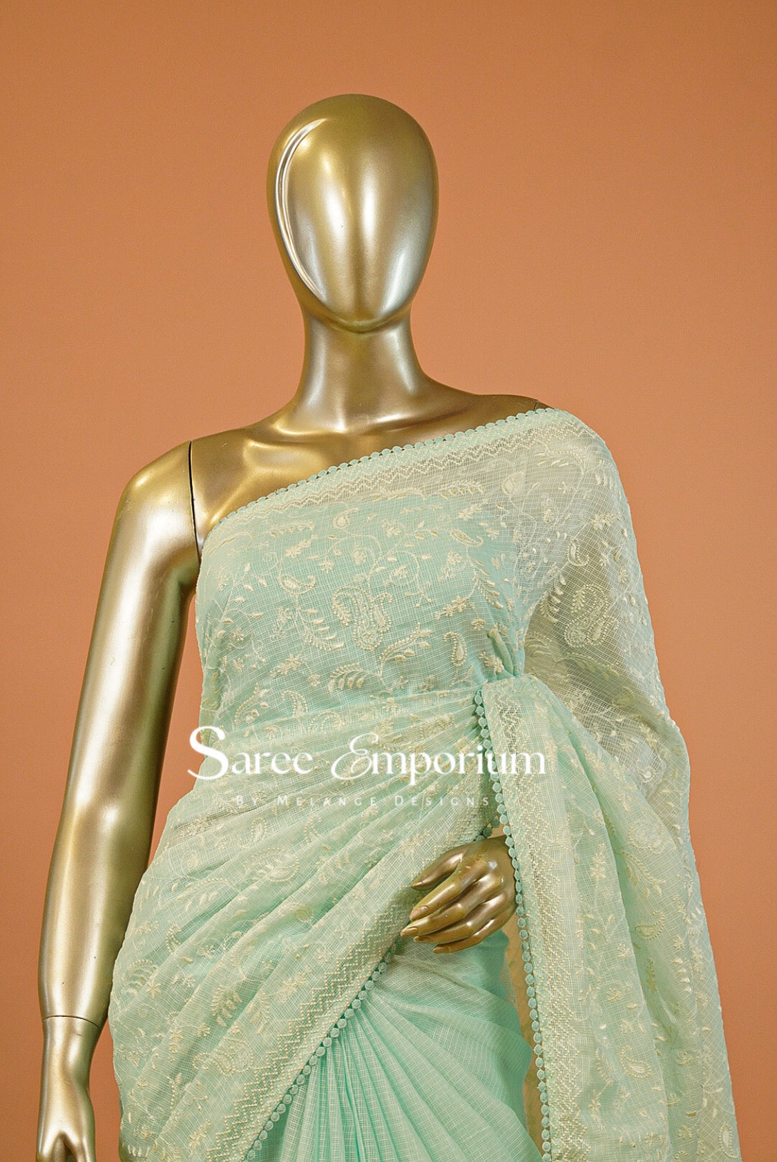 Cotta Embroidery Saree For Women MDS0262