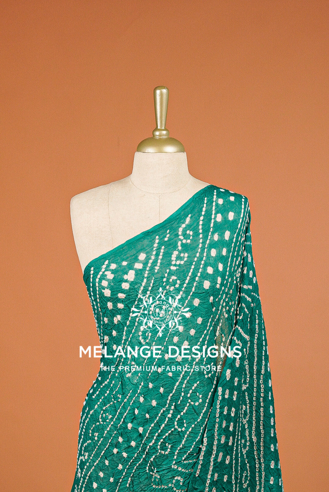 Cotton Bandhani Dupatta For Women BJ0064