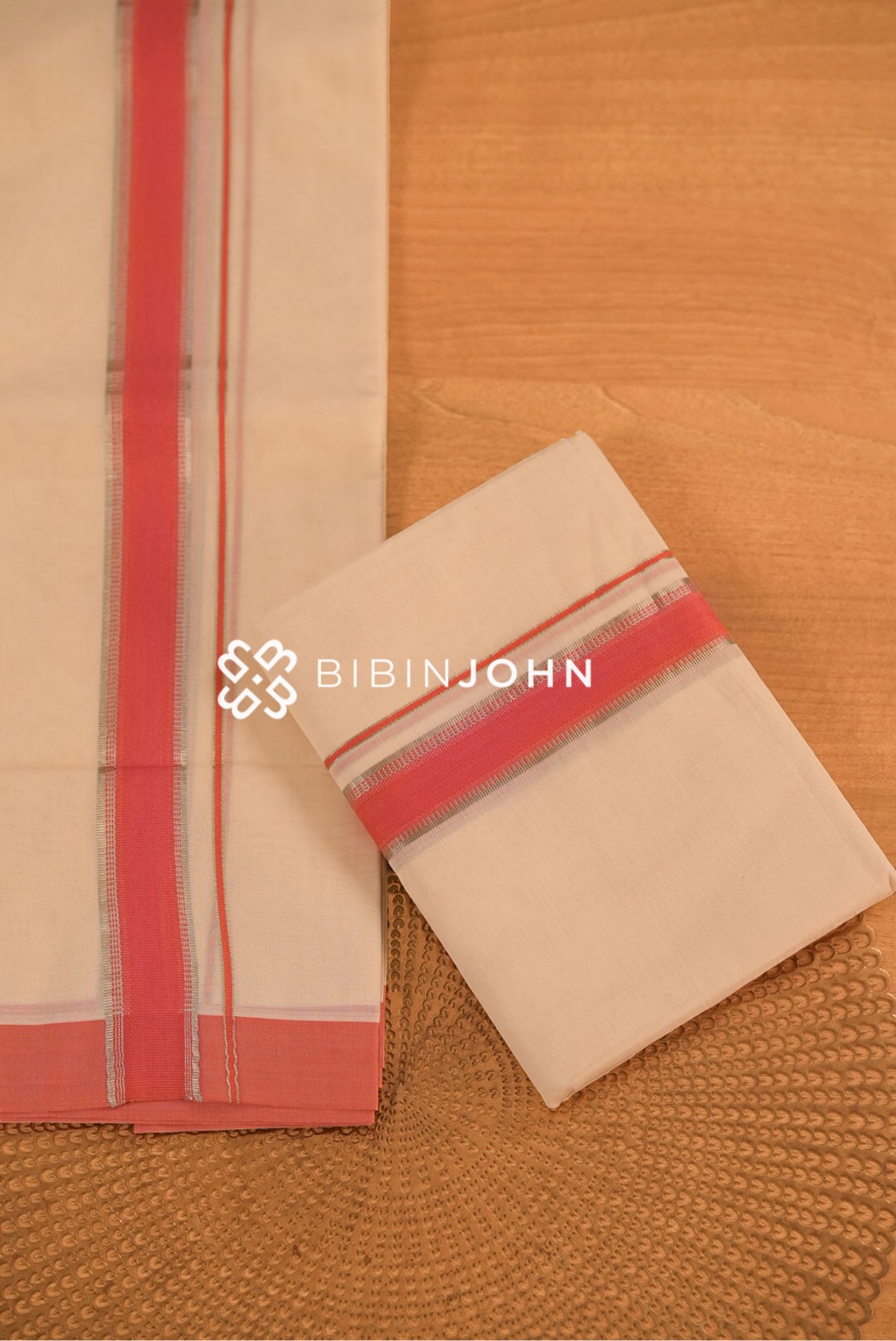 Cotton Dhoti For Men Off White BJ2411