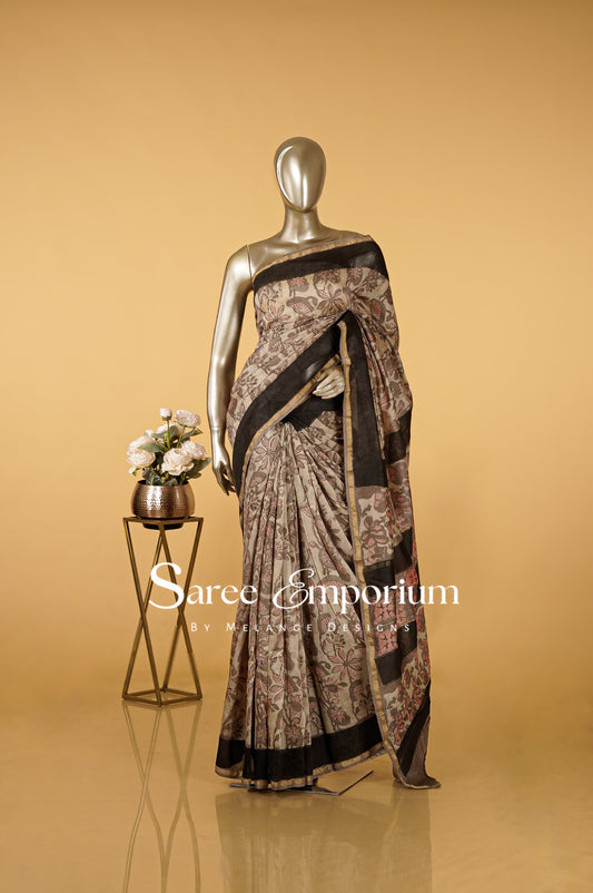 Printed Vanaspati Saree MDS0104