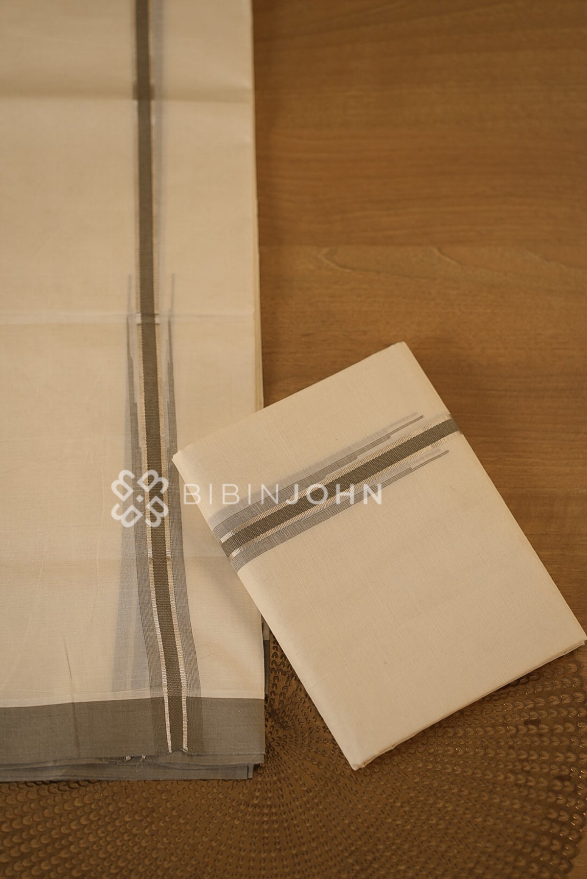 Cotton Dhoti For Men Off White BJ2299