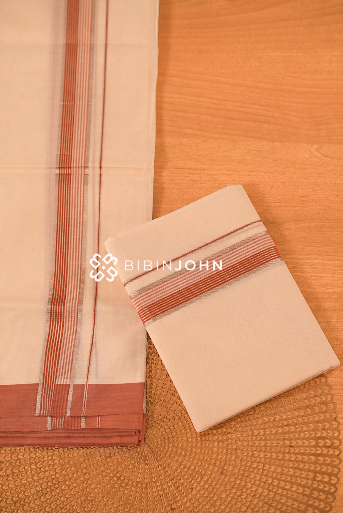 Cotton Dhoti For Men Off White BJ2763