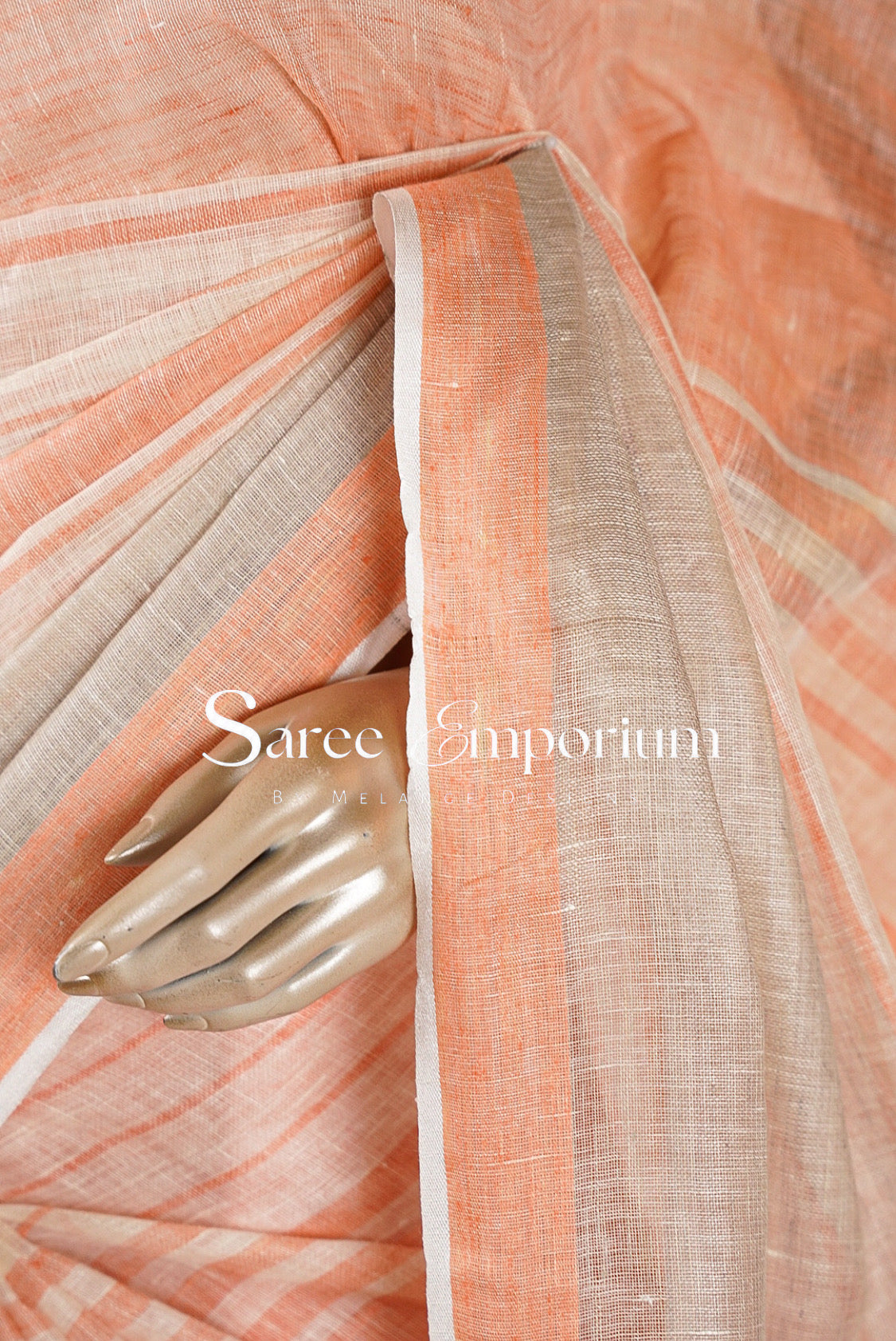 Linen Sarees MDS0075
