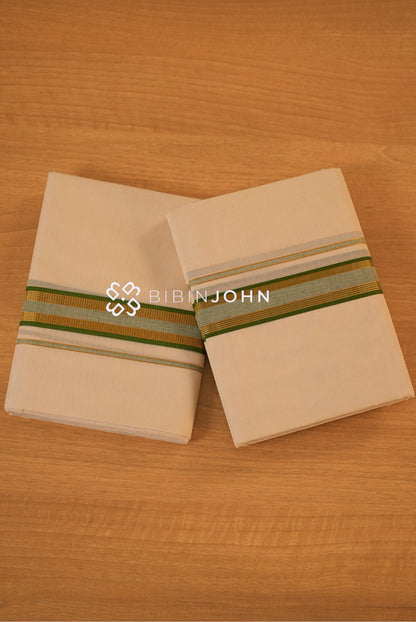 Cotton Dhoti For Men Off White BJ2325