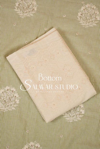 Cotton Embroidery Unstitched Salwar suits AC0007