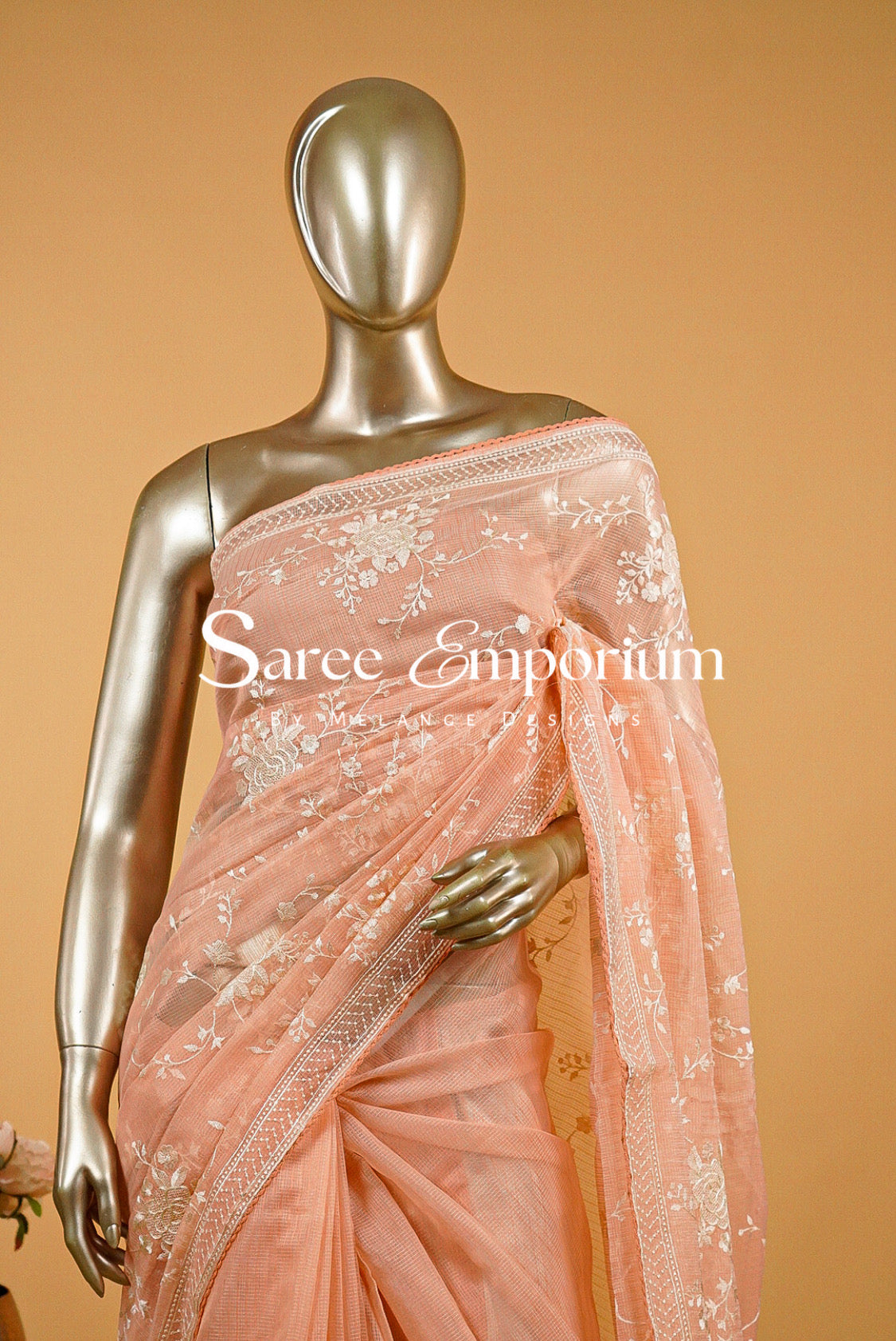 Cotta Embroidery Saree MDS0181