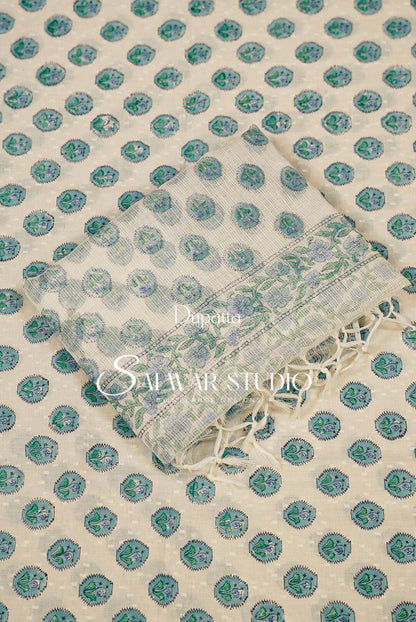 Printed Cotton Unstitched Salwar Suits AC0155
