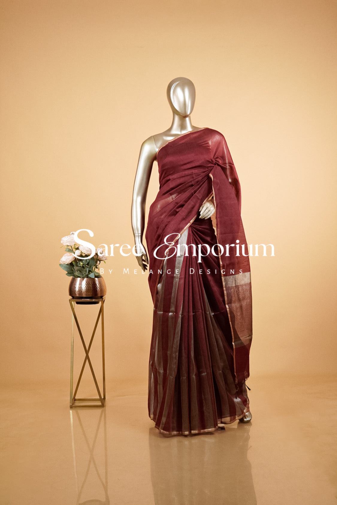 Semi Silk Saree MDS0175
