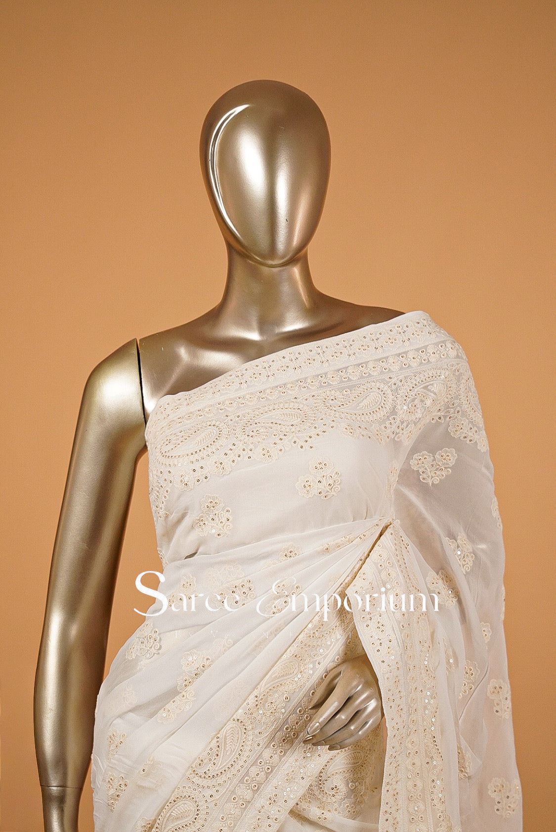 Georgette Embroidery Saree MDS0015