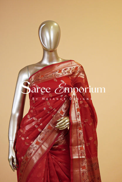 Cotta Banarasi Saree MDS166