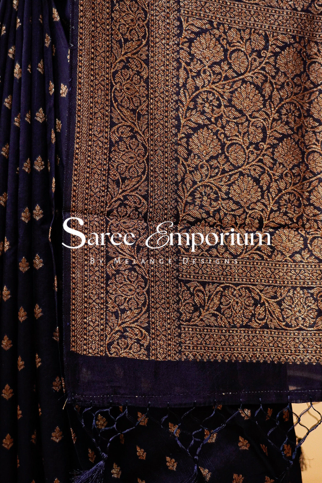 Semi Silk Banarasi Saree MDS0179