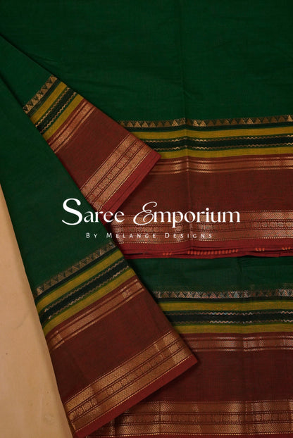 Kanji Cotton Saree For Women MDS0331