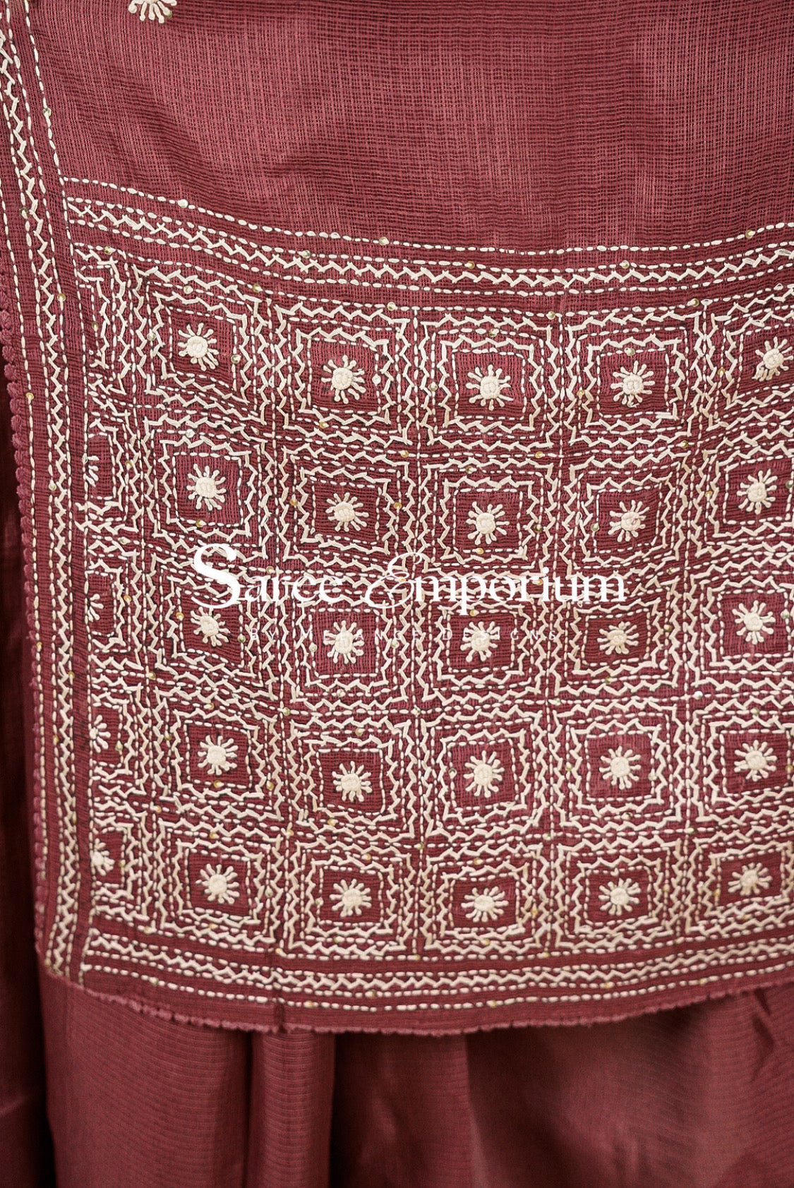 Cotta Embroidery Saree MDS0123