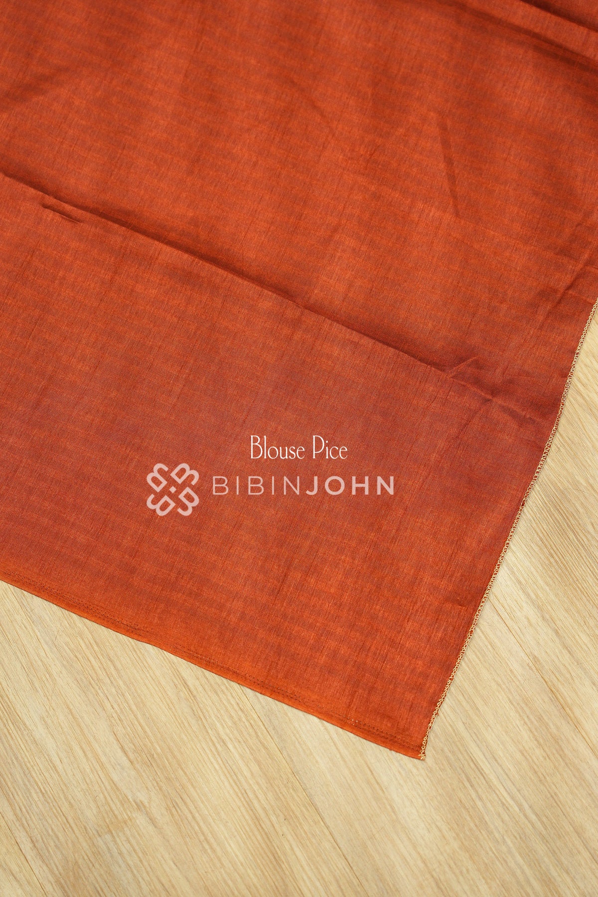 Semi Silk Weaving Saree For Women Rust Orange BJ2422