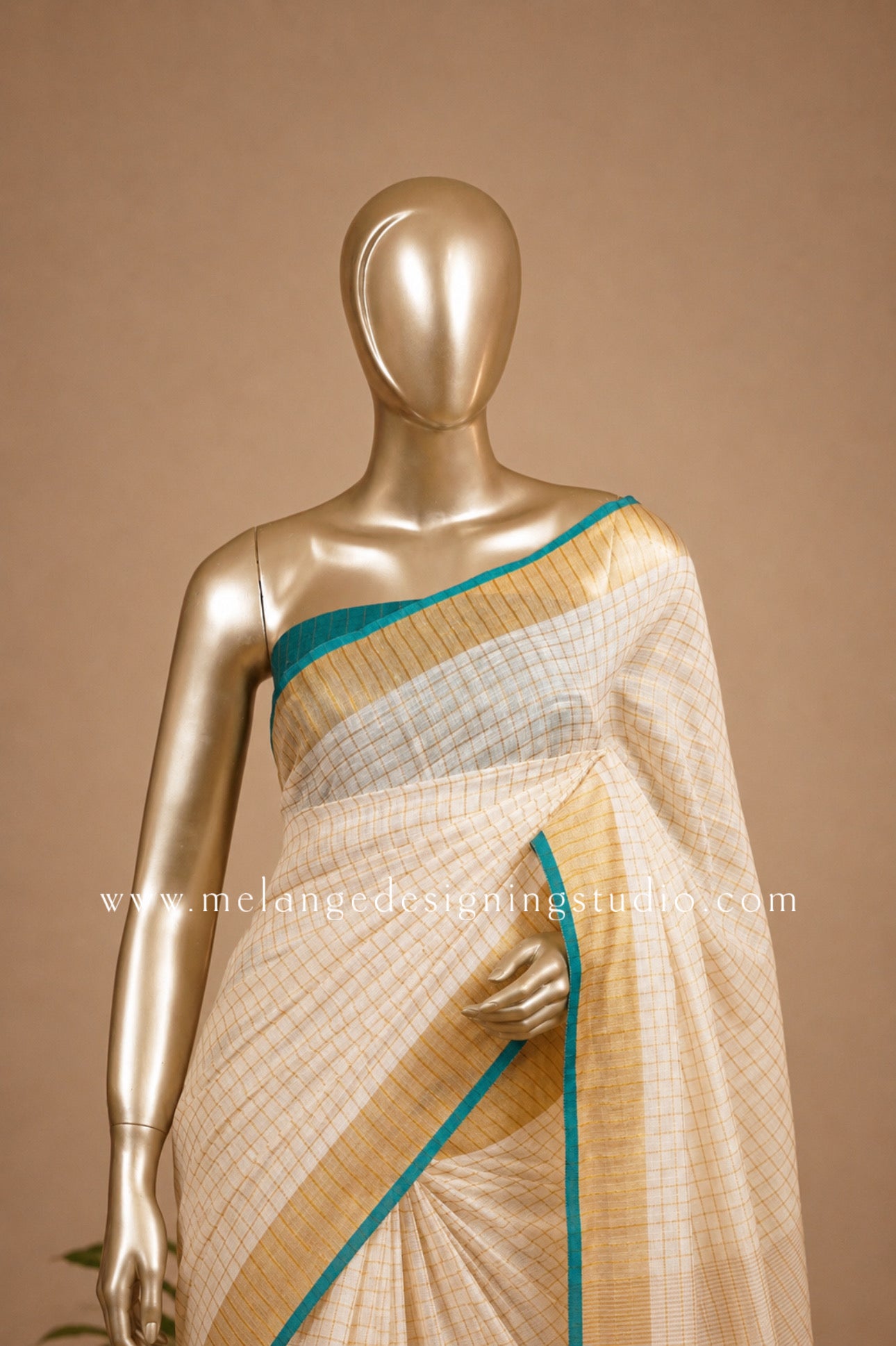 Linen Weaving Saree MDS0006