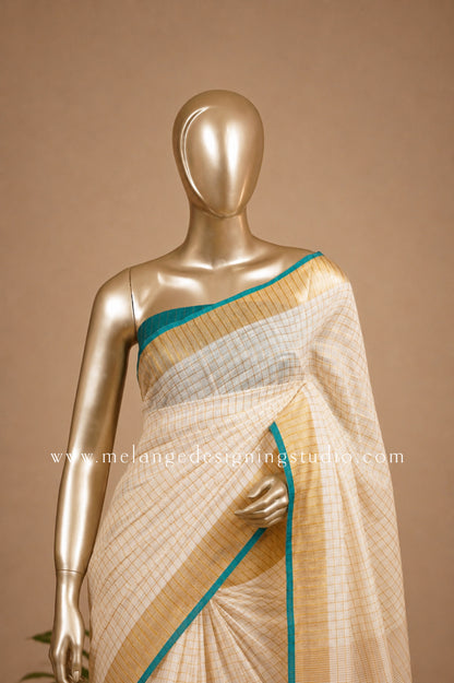 Linen Weaving Saree MDS0006