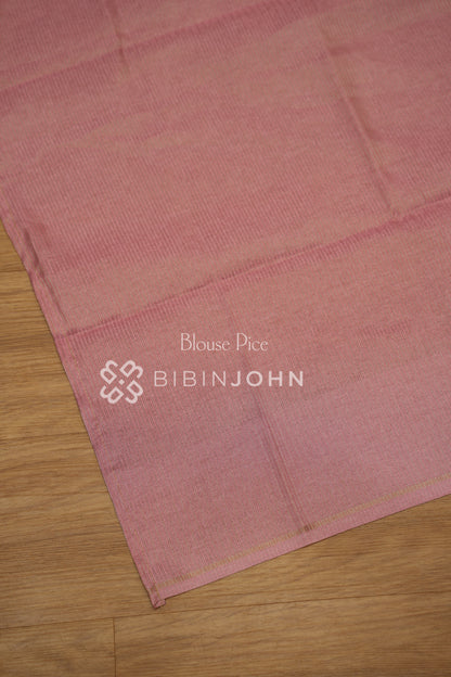Semi Tussar Weaving Saree For Women Dusty Rose Pink BJ2310