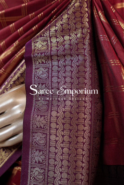 Semi Silk Saree MDS0146