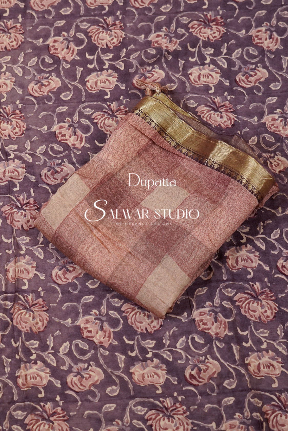 Printed Silk Unstitched Salwar Suits AC0091