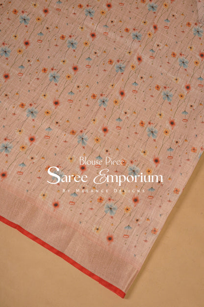 Tissue Embroidery Saree MDS0083